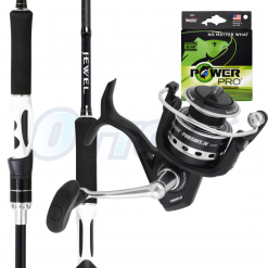 Bream & Whiting Combos Shimano 2021 Jewel Spin Rod 2-5kg With Penn Pursuit IV 2500 Soft Plastics Combo