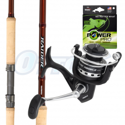 Bream & Whiting Combos Shimano 2021 Raider Spin Rod 1-4kg With Penn Pursuit IV 2500 Soft Plastics Combo